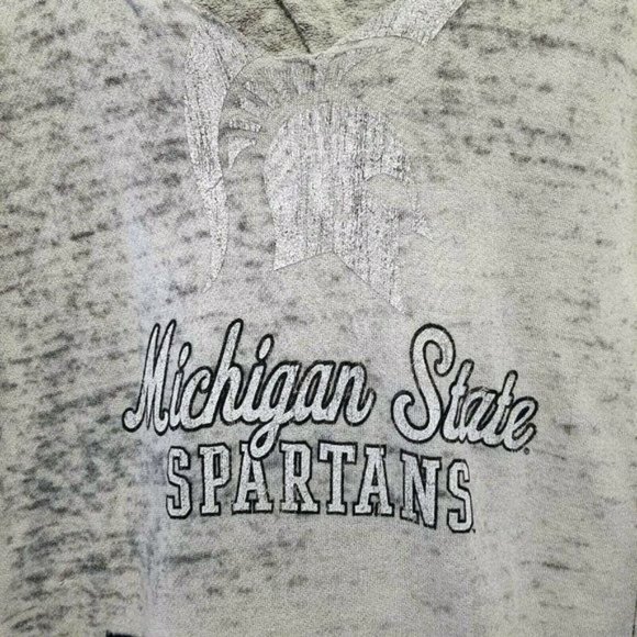 Michigan State Spartans J America Vintage Pullover - Picture 3 of 5